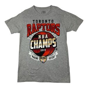 Toronto Raptors NBA Champs Gray T-Shirt